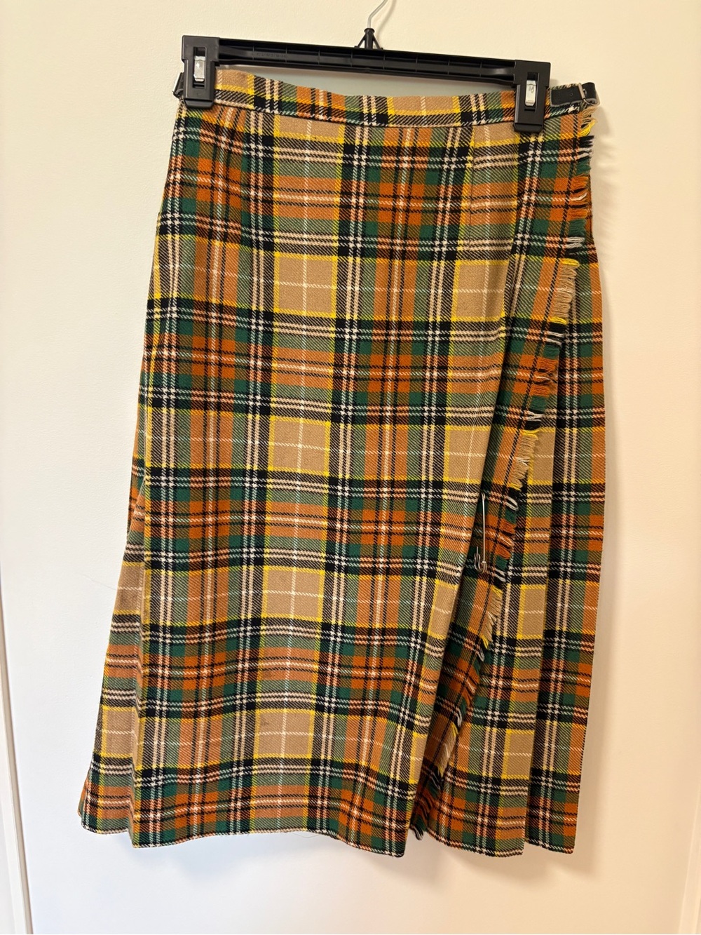 Tartan Kilt cobra Irish Wool Dark Academia Highland Wear 70s Fall Autumn Colours